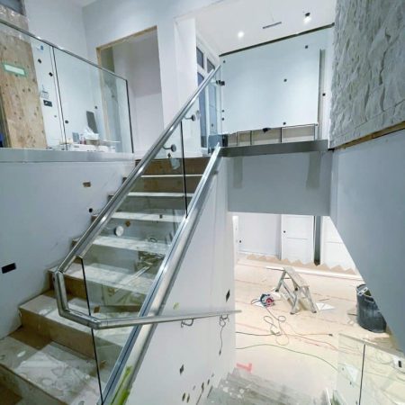 Commercial Glass Railings Contractor