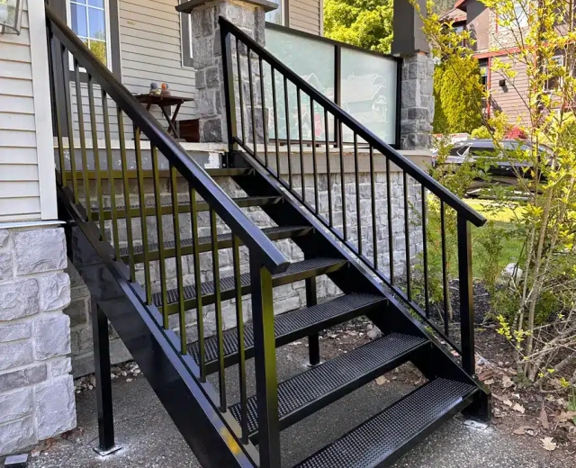 black-metal-handrail