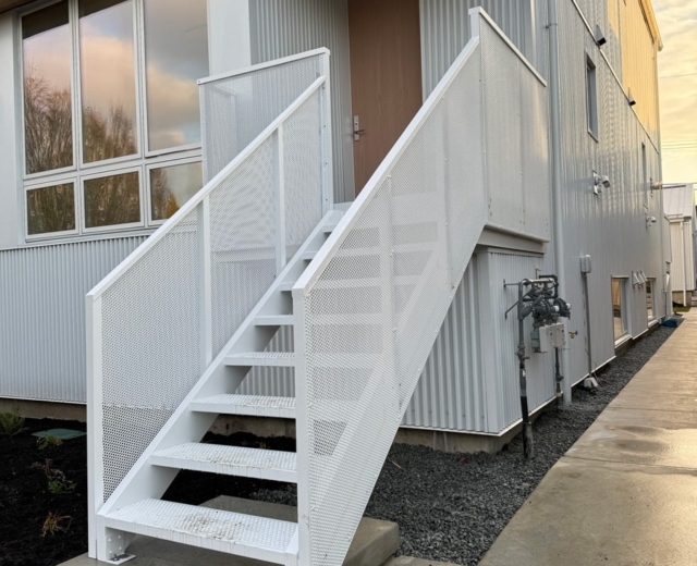 Exterior Aluminum Railings for Stairs