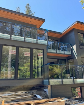new construction balcony railing