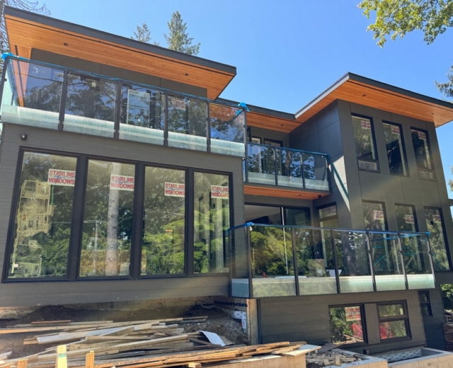 new construction balcony railing