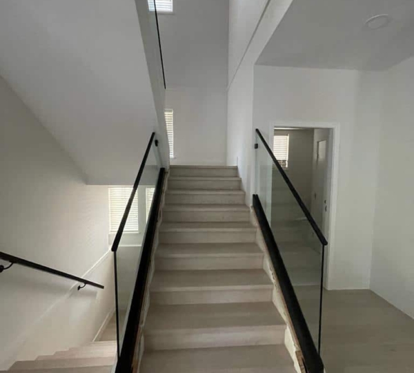 Vancouver Interior Frameless Glass Stair Railings