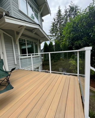 balcony glass railing near me