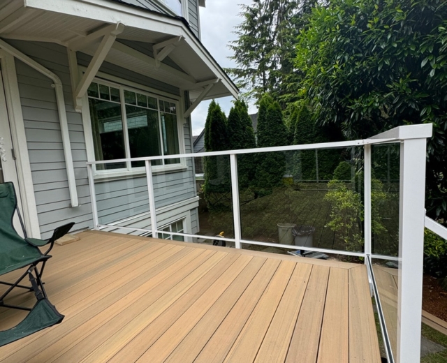 balcony glass railing near me