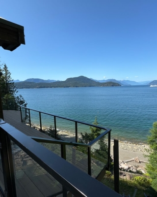 exterior frame railing white rock