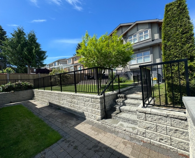 outdoor railing langley