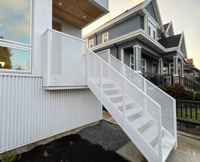 Top quality railing installation