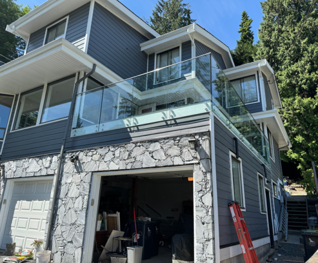 Frameless Glass Railings North Shore