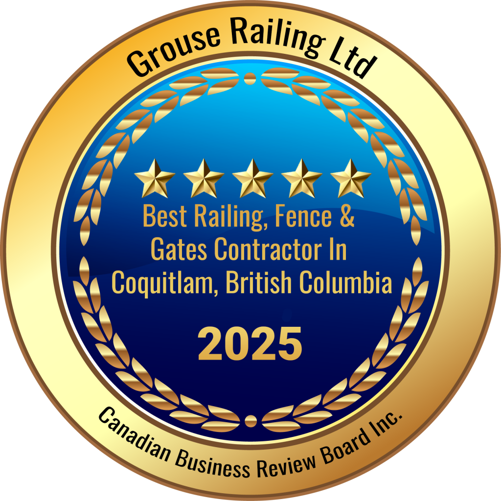 2025 CBRB Inc. Grouse Railing Ltd Award Badge